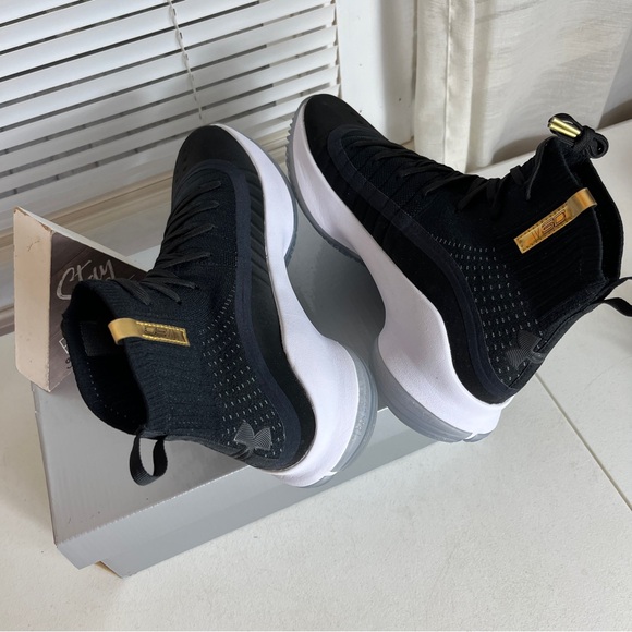 Under Armour Curry 4 “More Dimes” Basketball Shoes Men Size 10‎ 1298306-001 (c7) main image 2